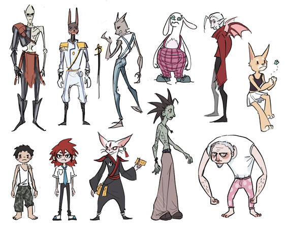 Character Explorations