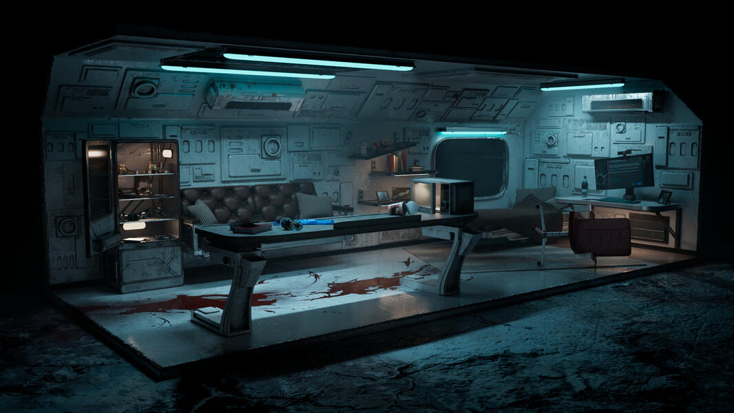 Space Cabin Interior (Model)